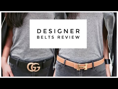 Designer Belts Review รีวิวเข็มขัด Hermes, Gucci l Pammie E