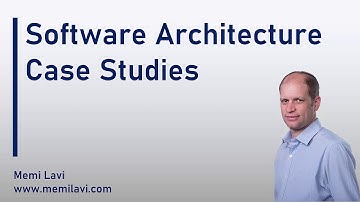 Software Architecture Case Studies (1/54)