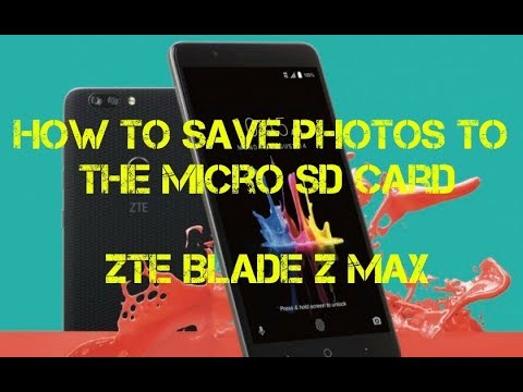 Shooz zte blade z max transfer to sd card x80