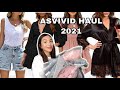 Me dio un ataque y compré MUCHA ropa linda!😍 ASVIVID HAUL 2021