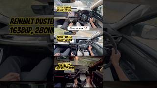 Kushaq Vs Duster Vs Seltos😍#skodakushaq #duster #kiaseltos #comparison #carreview #shortsfeed