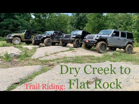 Trail Riding Dry Creek to Flat Rock in AL