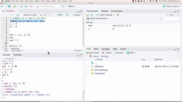 Getting oriented in Rstudio (R Tidyverse)