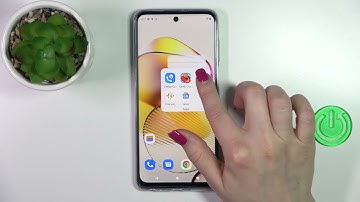 Create Home Screen Folders -  Group Icons on MOTOROLA Moto G73