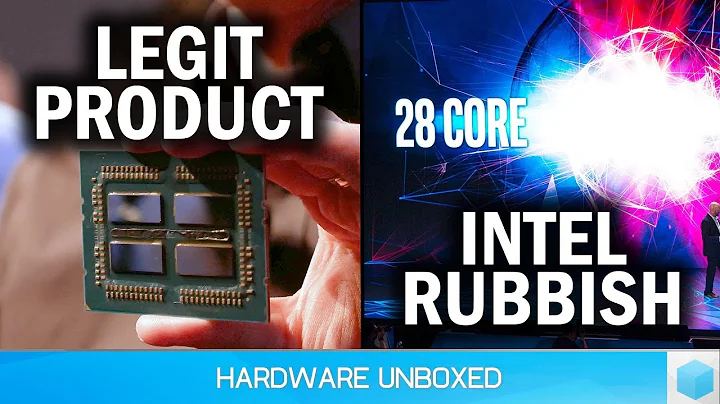 AMD 32코어와 Intel 28코어 CPU, 더 강력한 성능은?