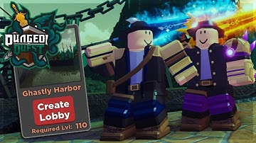 HOW TO BEAT GHASTLY HARBOR WITH CANAL GEAR IN DUNGEON QUEST ROBLOX