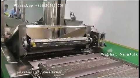 Automatic banana chips plantain chips production line |  banana chips making line