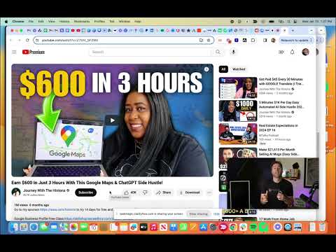 Automate Earning $600 In Less than 3 Hours With This Google Maps & ChatGPT Side Hustle