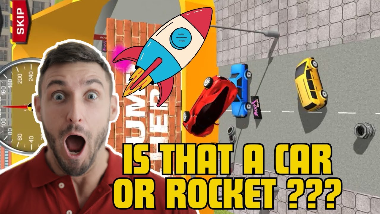 Jump Jump So High Ramp Car Jumping 1 Android GamePlay 3D Viina