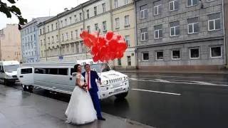 Запуск сердец на свадьбе. Запуск сердец на свадьбе.