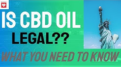 Is CBD Oil Legal?