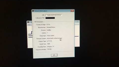 Saving / Programing BIN file LT1 Cats winflash ECM Computer Flash / Change VIN number Caprice Impala