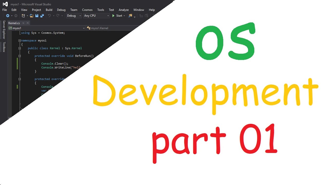 MyBot Official - Os Development Sinhala Tutorial (part 01) - YouTube