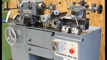 Schaublin 102N VM Precision Lead Screw Lathe LOT 258