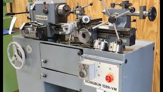 Schaublin 102N VM Precision Lead Screw Lathe LOT 258