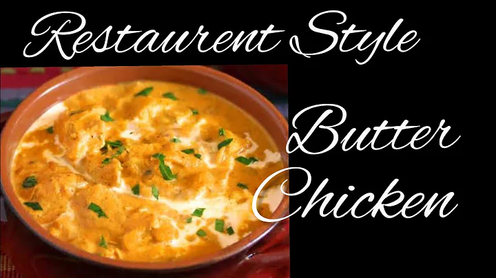 Restaurent Style Butter chicken..//  restaurent //...