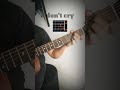 don't cry by guns n roses guitar tutorial
