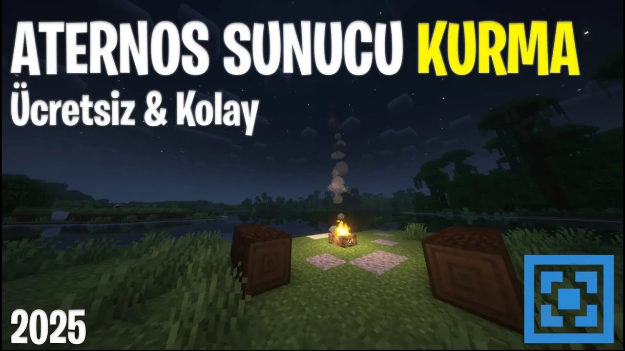 MİNECRAFT SUNUCU NASIL KURULUR | ATERNOS SUNUCU KURMA 2025