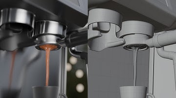 Blender Fluid Simulation Tutorial: Realistic Coffee Pour