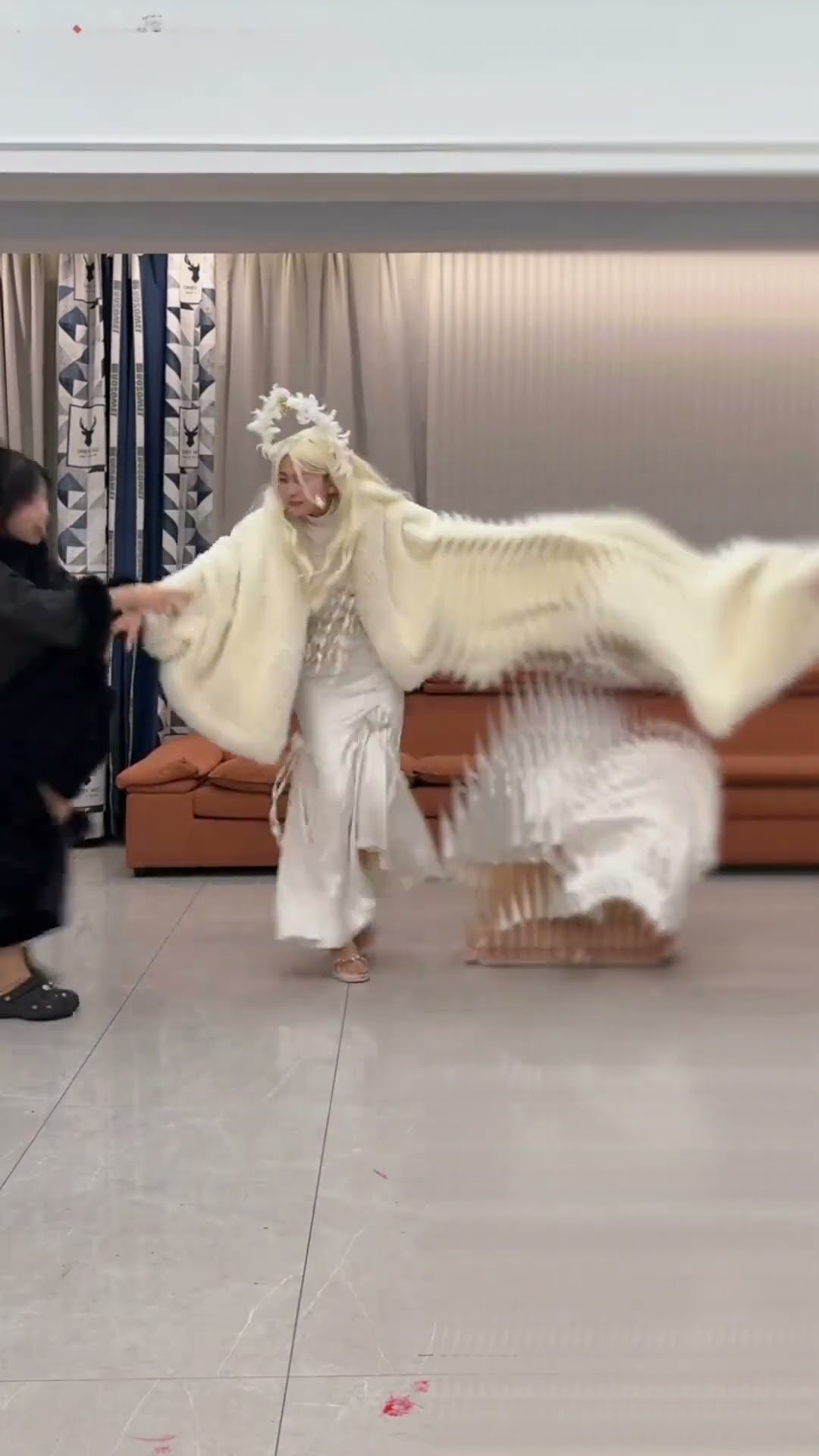 Oh my god! Everyone was sucked in #clown #angel