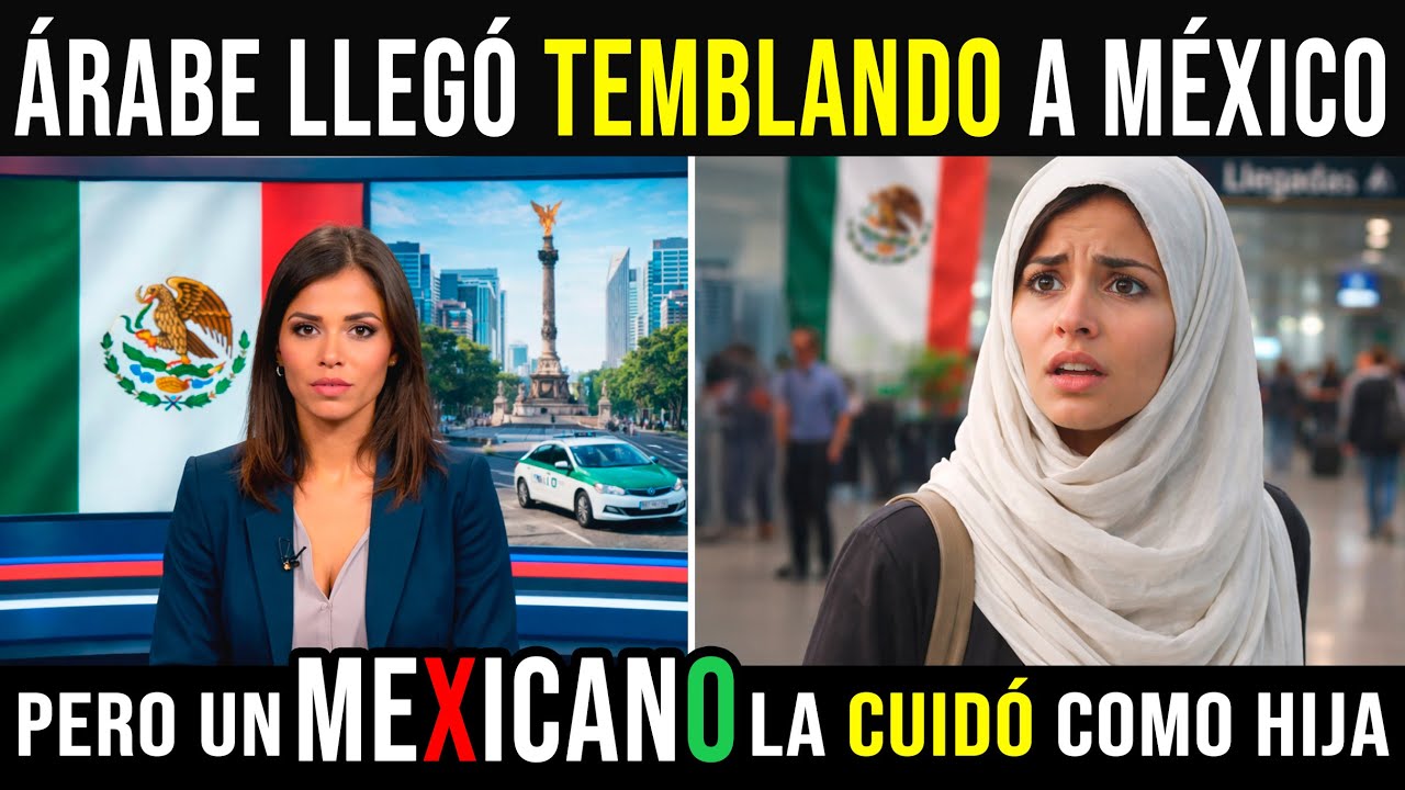 ARQUITECTA ÁRABE ASUSTADA AL LLEGAR A MÉXICO: Un TAXISTA MEXICANO le dio la SORPRESA de su vida..