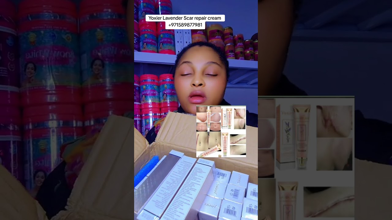 Крем для восстановления рубцов Yoxier с лавандой +971589877981 