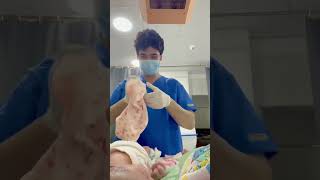 حمدلله ع السلامة يصغنن??(قولو ماشاء الله)nurseryrhymes nurse baby  babyboy viral explore