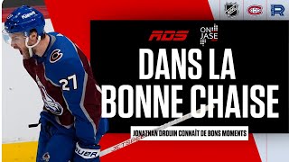 On Jase  Drouin dans la bonne chaise