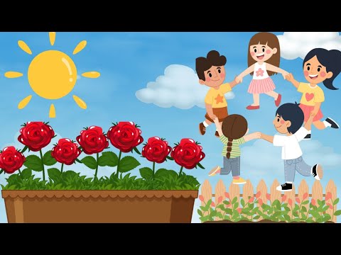 Ring a Ring o' Roses | Nursery Rhymes | Kids Songs | Poem for kids