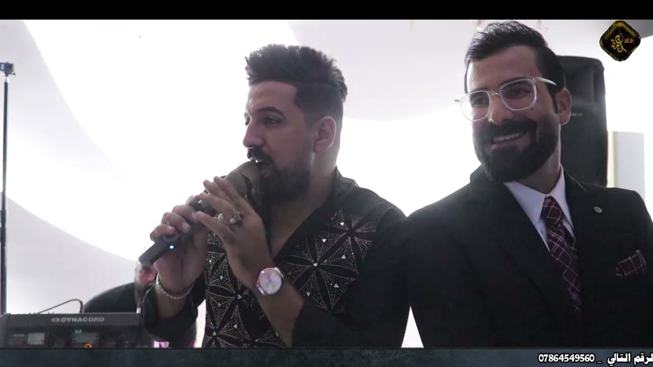 العريس علي العلياوي // المنشد محمد الشبلي // قاعة الياسمين