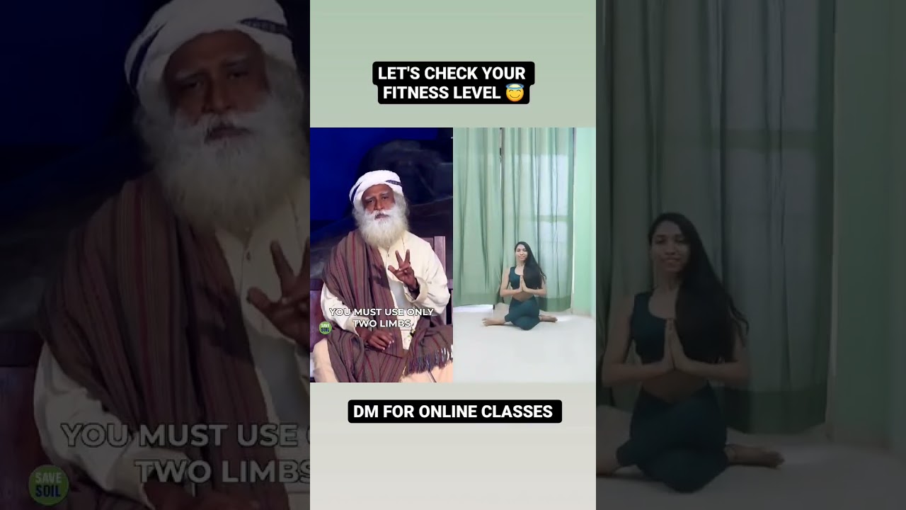 LET'S CHECK YOUR FITNESS LEVEL.