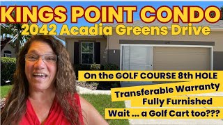 2042 Acadia Greens Dr with GOLF COURSE VIEW in Kings Point video tour