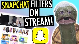 Getting SNAPCHAT FILTERS On Your LIVE STREAM | Snap Camera For OBS screenshot 2