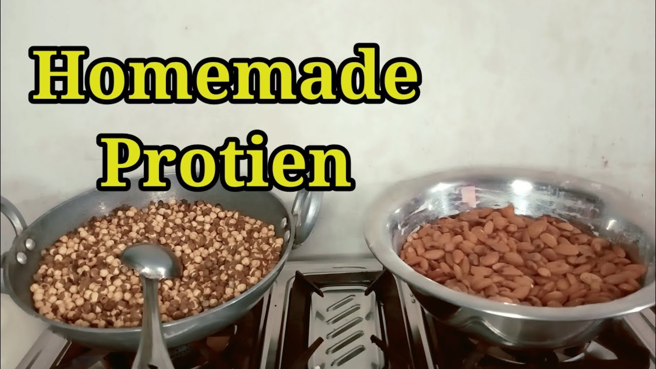 Homemade Protein Powder 🤤 Protein Powder ghar ka rjpvicky trending YouTube