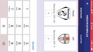 Instructie Wedstrijdzaken app voor Meerburgers met geluid