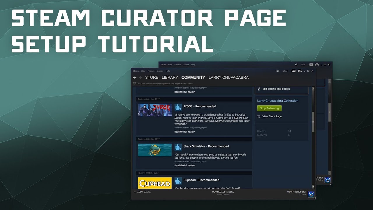 Steam Curator: FREE GAMES FOR YOU!