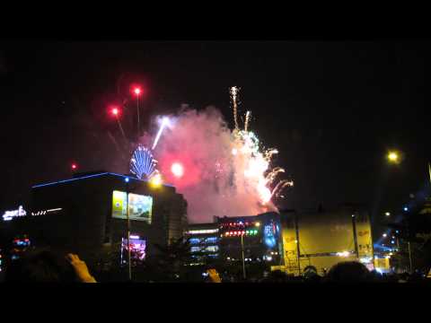 2013高雄夢時代跨年煙火