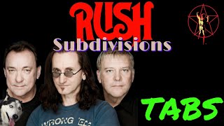 Rush Subdivisions Fingerstyle {Guitar} TABS!!!