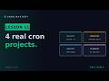 4 Real Cron Projects: Backups, Monitoring, Reports &amp; Cleanup