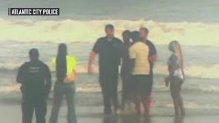 ‘They were heroes': Officers rescue boy from rip current at Jersey Shore
