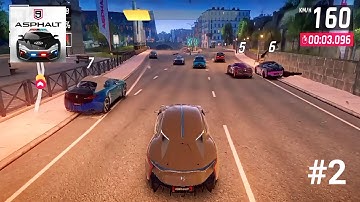 ASPHALT 9 Legend Android iOS Walkthrough - Part 2 - Euro Motors, Class C Master,Event Multiplayer