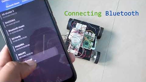 RoverBot - Android app controlled 4Wheel Drive robot | RPI-Bluetooth-Android