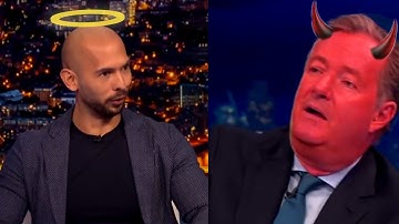 Andrew Tate Shuts down Piers Morgan for Trapping him on Live TV