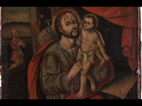 ICONOGRAFÍA de san José en la pintura Colonial ICONOGRAFÍA de san José en la pintura Colonial