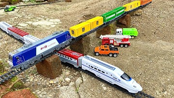 Model Railway EPs3 - Miniature Electric Train Model - Electric Locomotive Trains Testing
