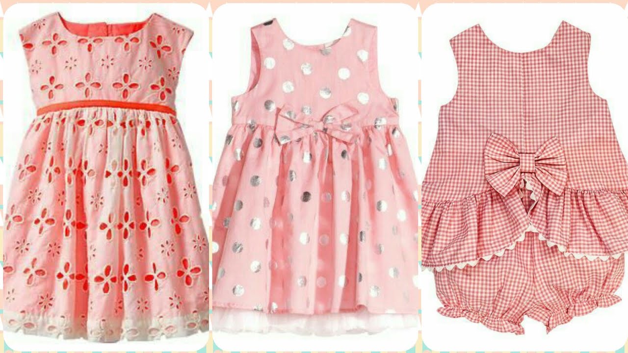 Kid's Cotton Frocks Designs For Summer 