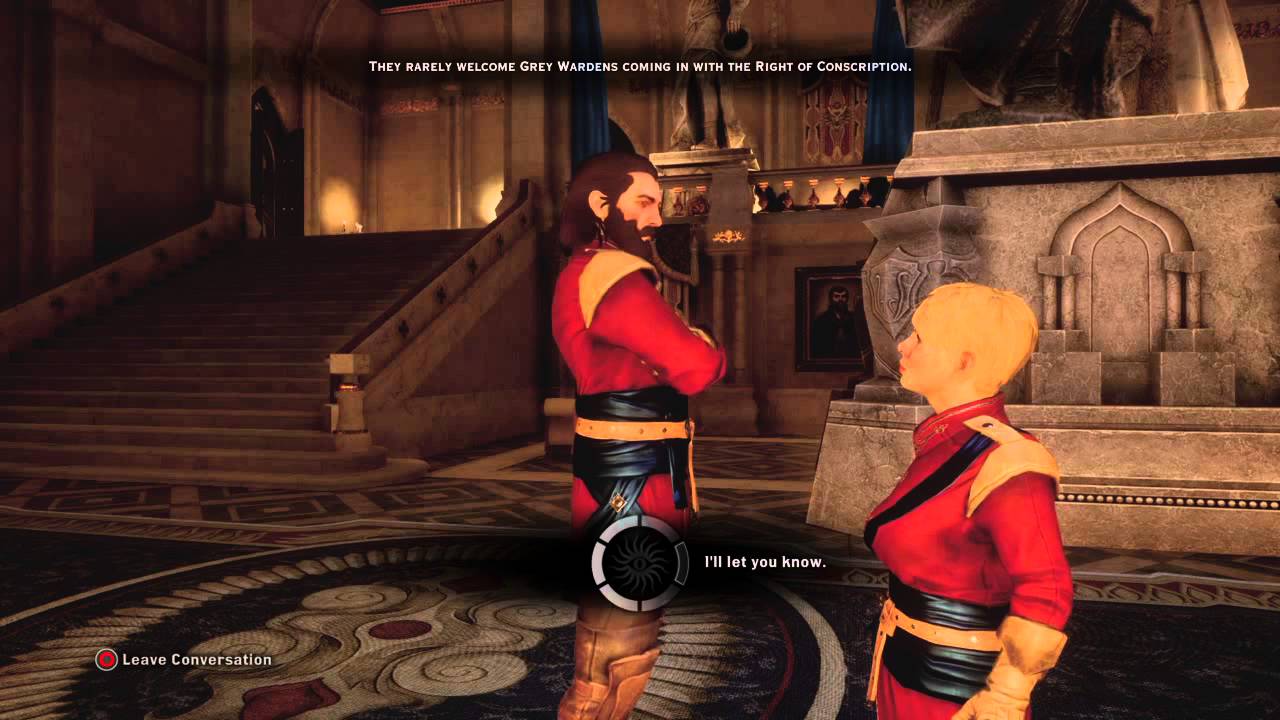 Dragon Age™ InquisitionBlackwall RomanceBall Flirting YouTube