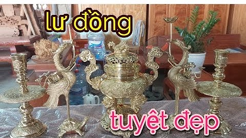 BỘ LƯ LÀM BẰNG ĐỒNG ĐÚC SIÊU ĐẸP TẠI #dogovancham