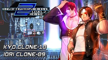 KOFM Lv2 Remake - Boss Series: Kyo Clone-10 & Iori Clone-09