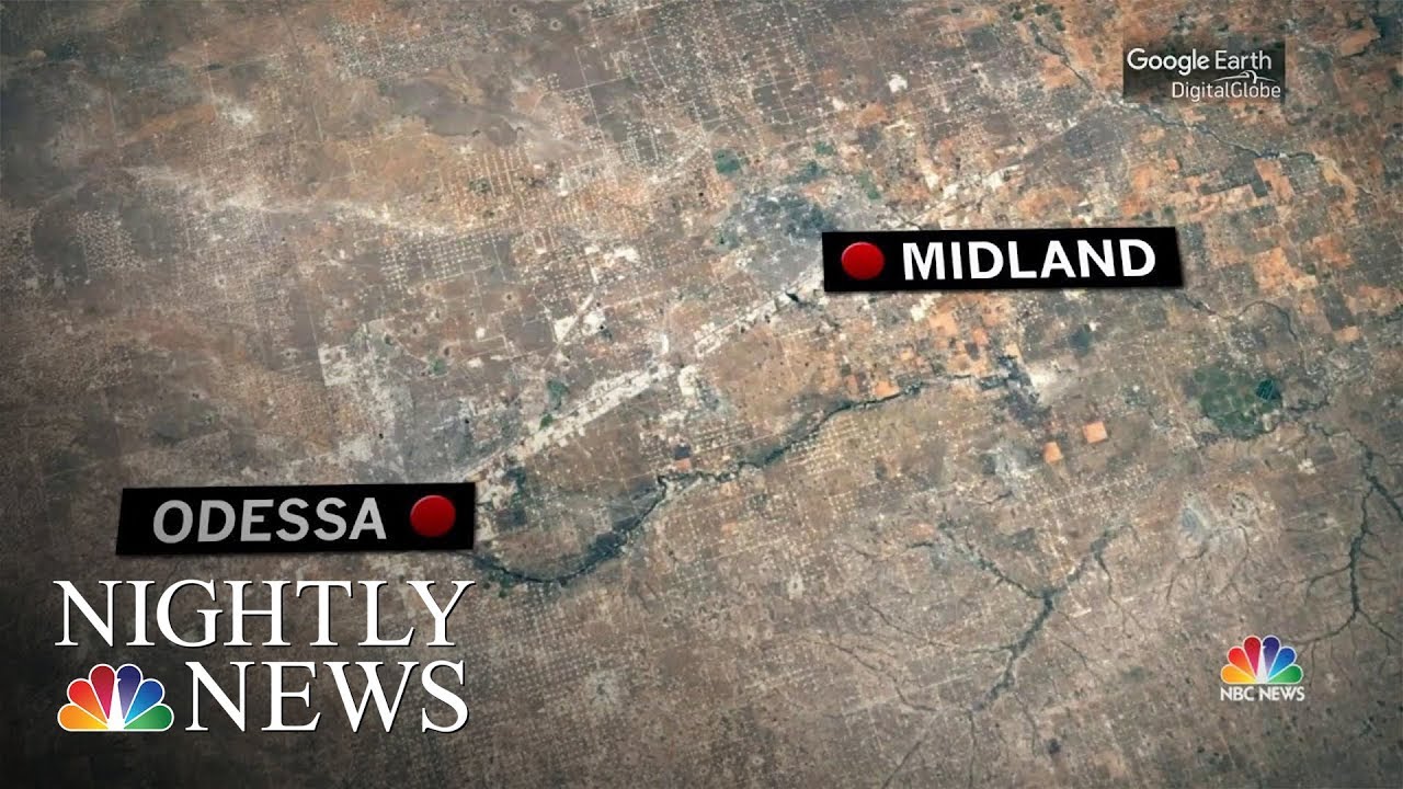 Midland Texas News >> At Least 1 Person Dead 20 Injured In Shootings In Odessa And Midland Texas Nbc Nightly News Midland Texas News >> At Least 1 Person Dead 20 Injured In Shootings In Odessa And Midland Texas Nbc Nightly News